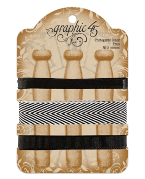 Graphic 45 Trim Photogenic Black (4502292) (OUTLET) Graphic 45 Trim Photogenic Black (4502292) (OUTLET)
