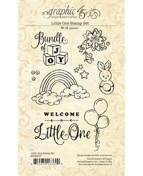 Graphic 45 Little One Clear Stamps (4502607) (OUTLET) Graphic 45 Little One Clear Stamps (4502607) (OUTLET)