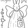 Creative Expressions Sam Poole Clear Stamp A6 Angel Bunny (CEC1001) (OUTLET) Creative Expressions Sam Poole Clear Stamp A6 Angel Bunny (CEC1001) (OUTLET)