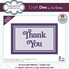 Creative Expressions Sue Wilson Craft Die Block Sentiments Thank You (CED4468) (OUTLET) Creative Expressions Sue Wilson Craft Die Block Sentiments Thank You (CED4468) (OUTLET)