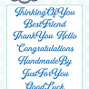 Creative Expressions Jamie Rodgers Craft Die Sentiments Collection Essentials 1 (CEDJR048) (OUTLET) Creative Expressions Jamie Rodgers Craft Die Sentiments Collection Essentials 1 (CEDJR048) (OUTLET)