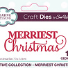 Creative Expressions Sue Wilson Craft Die Festive Mini Expressions Merriest Christmas (CEDME123) (OUTLET) Creative Expressions Sue Wilson Craft Die Festive Mini Expressions Merriest Christmas (CEDME123) (OUTLET)