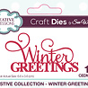 Creative Expressions Sue Wilson Craft Die Festive Mini Expressions Winter Greetings (CEDME124) (OUTLET) Creative Expressions Sue Wilson Craft Die Festive Mini Expressions Winter Greetings (CEDME124) (OUTLET)