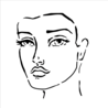 Creative Expressions Jane Davenport 6x6 Inch Stencil Head Turn 3/4 Turn (CEJDST014) (OUTLET) Creative Expressions Jane Davenport 6x6 Inch Stencil Head Turn 3/4 Turn (CEJDST014) (OUTLET)