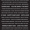 Creative Expressions Wordies Sentiment Sheets 6x8 Inch Best Dad (4pcs) (CEW019) (OUTLET) Creative Expressions Wordies Sentiment Sheets 6x8 Inch Best Dad (4pcs) (CEW019) (OUTLET)