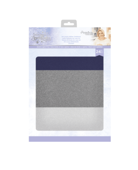 Crafter's Companion Glittering Snowflakes A4 Glitter Card Pack (S-GS-GLITTER) (OUTLET) Crafter's Companion Glittering Snowflakes A4 Glitter Card Pack (S-GS-GLITTER) (OUTLET)