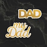 Couture Creations My Dad Sentiment Mini Cut, Foil and Emboss Dies (CO726731) (OUTLET) Couture Creations My Dad Sentiment Mini Cut, Foil and Emboss Dies (CO726731) (OUTLET)