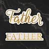 Couture Creations Father Sentiment Mini Cut, Foil and Emboss Dies (CO726736) (OUTLET) Couture Creations Father Sentiment Mini Cut, Foil and Emboss Dies (CO726736) (OUTLET)