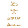 Couture Creations Small Sentiments Collection Hotfoil Stamps (4pc) (CO726847) (OUTLET) Couture Creations Small Sentiments Collection Hotfoil Stamps (4pc) (CO726847) (OUTLET)