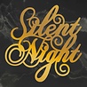 Couture Creations Silent Night Sentiment Hotfoil Stamp (CO726921) (OUTLET) Couture Creations Silent Night Sentiment Hotfoil Stamp (CO726921) (OUTLET)