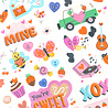 American Crafts Cutie Pie Stickers (89pcs) (34027437) (OUTLET) American Crafts Cutie Pie Stickers (89pcs) (34027437) (OUTLET)