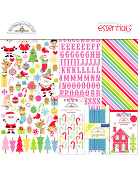Doodlebug Design Inc. Oh What Fun 12x12 Inch Essentials Kit (9003) Doodlebug Design Inc. Oh What Fun 12x12 Inch Essentials Kit (9003)