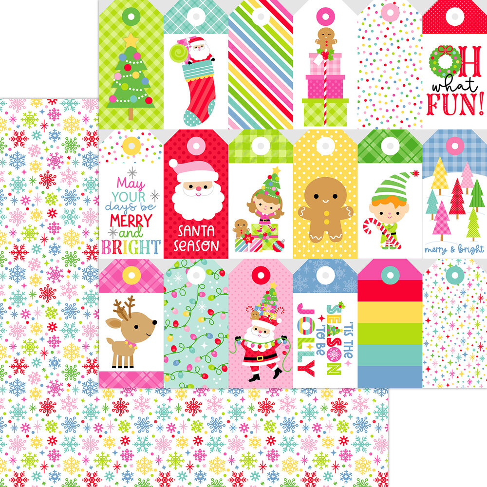 Doodlebug Design Inc. Oh What Fun 12x12 Inch Paper Pack (9000) Doodlebug Design Inc. Oh What Fun 12x12 Inch Paper Pack (9000)
