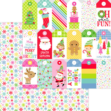 Doodlebug Design Inc. Oh What Fun 12x12 Inch Paper Pack (9000) Doodlebug Design Inc. Oh What Fun 12x12 Inch Paper Pack (9000)