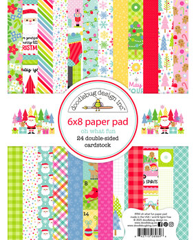 Doodlebug Design Inc. PRE-ORDER Oh What Fun 6x8 Inch Paper Pad (8984) Doodlebug Design Inc. PRE-ORDER Oh What Fun 6x8 Inch Paper Pad (8984)