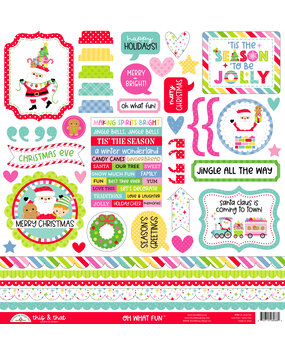 Doodlebug Design Inc. PRE-ORDER Oh What Fun This & That Stickers (8986) Doodlebug Design Inc. PRE-ORDER Oh What Fun This & That Stickers (8986)