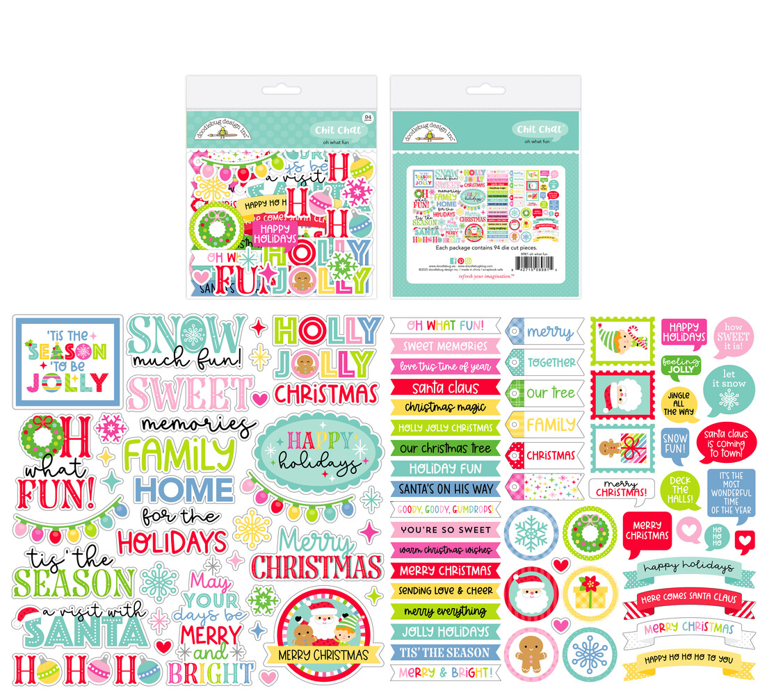 Doodlebug Design Inc. Oh What Fun Chit Chat (8981)