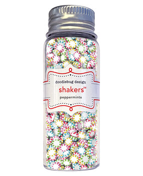 Doodlebug Design Inc. PRE-ORDER Oh What Fun Peppermints Shakers (8964)