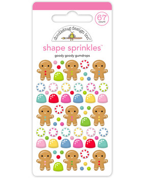 Doodlebug Design Inc. PRE-ORDER Oh What Fun Goody Goody Gumdrops Shape Sprinkles (8951)
