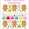 Doodlebug Design Inc. Oh What Fun Goody Goody Gumdrops Shape Sprinkles (8951)