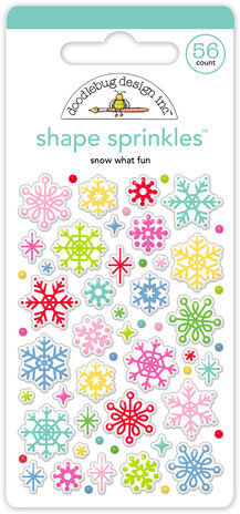 Doodlebug Design Inc. Oh What Fun Snow What Fun Shape Sprinkles (8953) Doodlebug Design Inc. Oh What Fun Snow What Fun Shape Sprinkles (8953)
