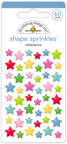 Doodlebug Design Inc. Oh What Fun Christmas Eve Shape Sprinkles (8954)