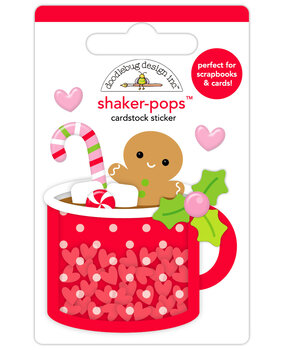 Doodlebug Design Inc. PRE-ORDER Oh What Fun Heartwarming Shaker-Pops (8955)