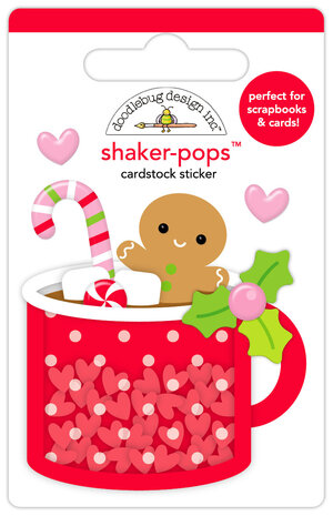 Doodlebug Design Inc. Oh What Fun Heartwarming Shaker-Pops (8955)