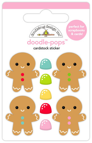 Doodlebug Design Inc. Oh What Fun Jolly Gingers Doodle-Pops (8956) Doodlebug Design Inc. Oh What Fun Jolly Gingers Doodle-Pops (8956)