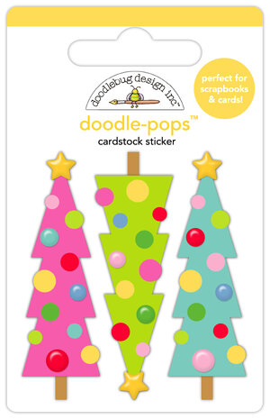 Doodlebug Design Inc. Oh What Fun Merry & Bright Doodle-Pops (8959)