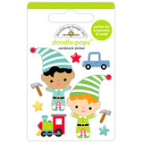 Doodlebug Design Inc. Oh What Fun Santa's Elves Doodle-Pops (8960)