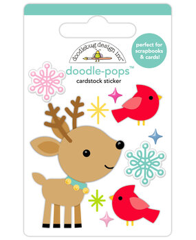 Doodlebug Design Inc. PRE-ORDER Oh What Fun Deer Friends Doodle-Pops (8961)