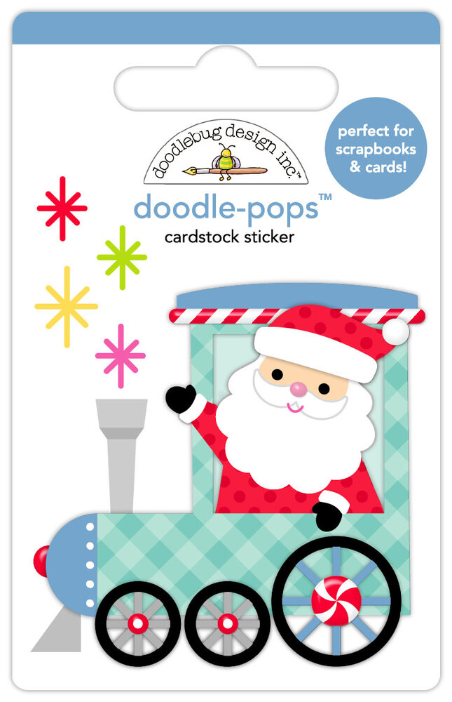 Doodlebug Design Inc. Oh What Fun Santa's On His Way Doodle-Pops (8962) Doodlebug Design Inc. Oh What Fun Santa's On His Way Doodle-Pops (8962)
