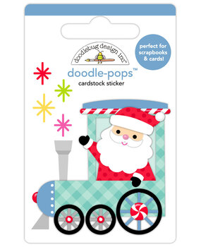 Doodlebug Design Inc. PRE-ORDER Oh What Fun Santa's On His Way Doodle-Pops (8962)