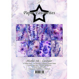 Paper Favourites Alcohol Ink Lavender A5 Paper Pad (PFA199)