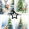 Paper Favourites Reindeer A6 Paper Pad (PFA598) Paper Favourites Reindeer A6 Paper Pad (PFA598)