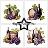 Paper Favourites Wine Bottles 6x6 Inch Paper Pad (PF558) Paper Favourites Wine Bottles 6x6 Inch Paper Pad (PF558)
