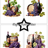 Paper Favourites Wine Bottles A6 Paper Pad (PFA599) Paper Favourites Wine Bottles A6 Paper Pad (PFA599)