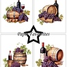 Paper Favourites Wine Bottles A6 Paper Pad (PFA599) Paper Favourites Wine Bottles A6 Paper Pad (PFA599)