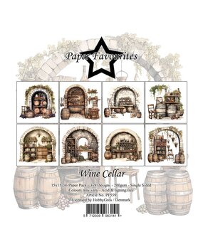 Paper Favourites Wine Cellar 6x6 Inch Paper Pad (PF559)
