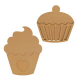 Stamperia Coffee and Chocolate MDF Crafty Shapes Blanks Sweet (KLSM71)
