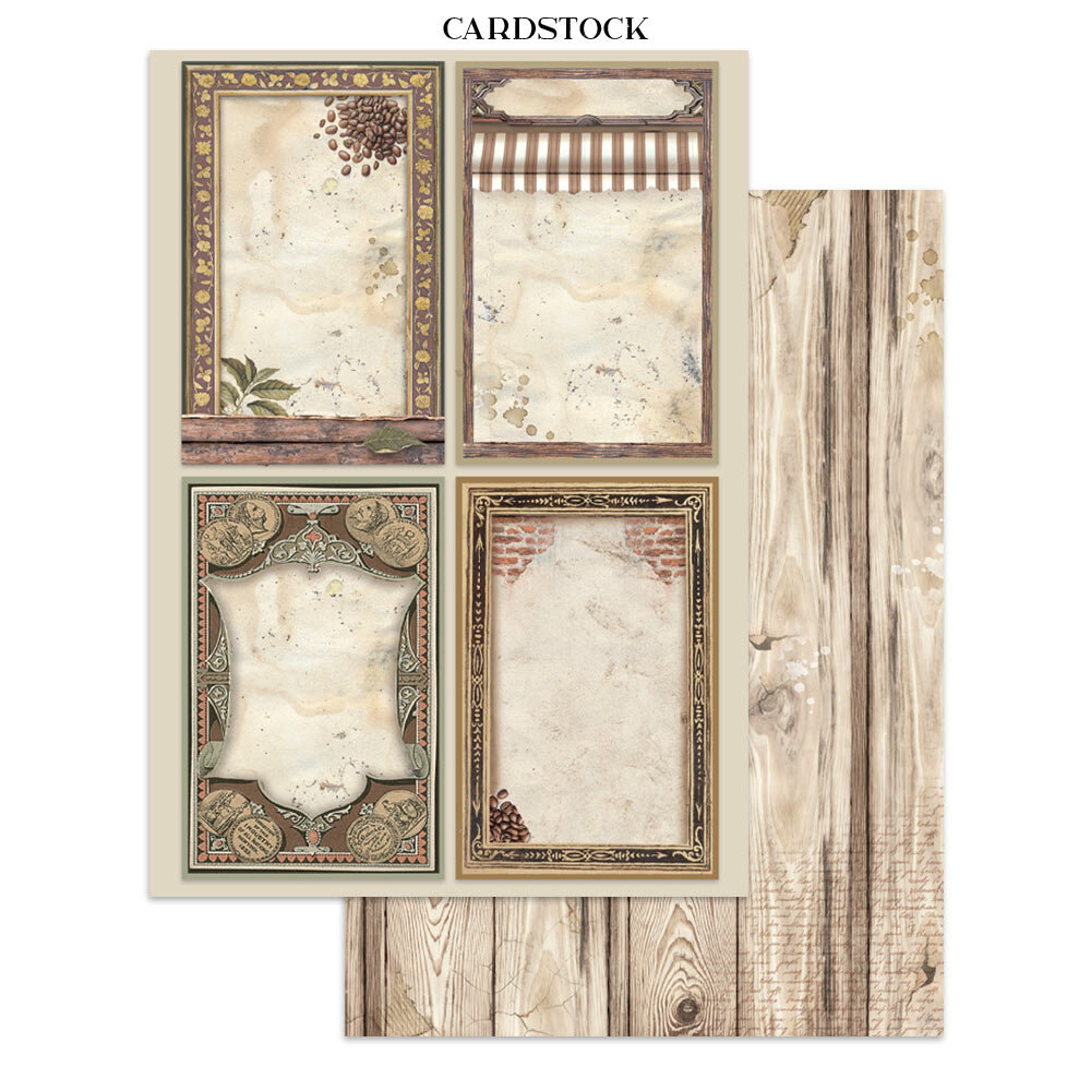 Stamperia Coffee and Chocolate Junk Journal (SBJK06) Stamperia Coffee and Chocolate Junk Journal (SBJK06)