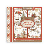 Stamperia Gear up for Christmas 6x6 Inch Rub-On Assortment (DFLRBX03)