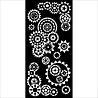 Stamperia Gear up for Christmas Thick Stencil 12x25cm Gears (KSTDL140) Stamperia Gear up for Christmas Thick Stencil 12x25cm Gears (KSTDL140)
