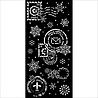 Stamperia Gear up for Christmas Thick Stencil 12x25cm Snowflakes (KSTDL141) Stamperia Gear up for Christmas Thick Stencil 12x25cm Snowflakes (KSTDL141)