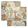 Stamperia Furry Friends 8x8 Inch Paper Pack (SBBS132) Stamperia Furry Friends 8x8 Inch Paper Pack (SBBS132)