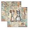 Stamperia Furry Friends 8x8 Inch Paper Pack (SBBS132) Stamperia Furry Friends 8x8 Inch Paper Pack (SBBS132)