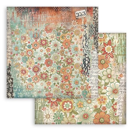 Stamperia Furry Friends Maxi Background 12x12 Inch Paper Pack (SBBL177) Stamperia Furry Friends Maxi Background 12x12 Inch Paper Pack (SBBL177)