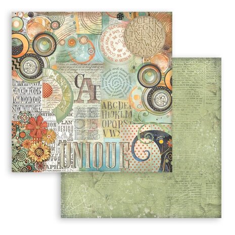 Stamperia Furry Friends Maxi Background 12x12 Inch Paper Pack (SBBL177) Stamperia Furry Friends Maxi Background 12x12 Inch Paper Pack (SBBL177)