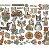 Stamperia Furry Friends Ephemera (DFLCT69) Stamperia Furry Friends Ephemera (DFLCT69)